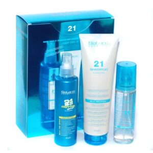 Pack Salerm 21 que contiene: Champú + Silk Protein + 21 Finish