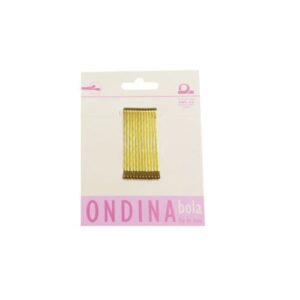 CARTON 12 CLIPS ONDINA BOLA BRONCE 50 MM EUROSTIL