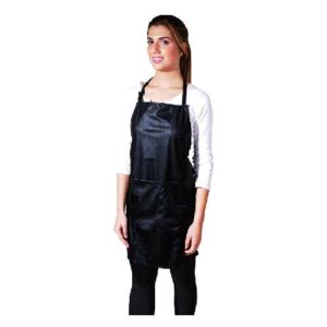 DELANTAL NEGRO CON BOLSILLO EUROSTIL