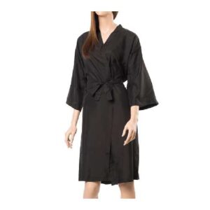 KIMONO POLYESTER NEGRO EUROSTIL
